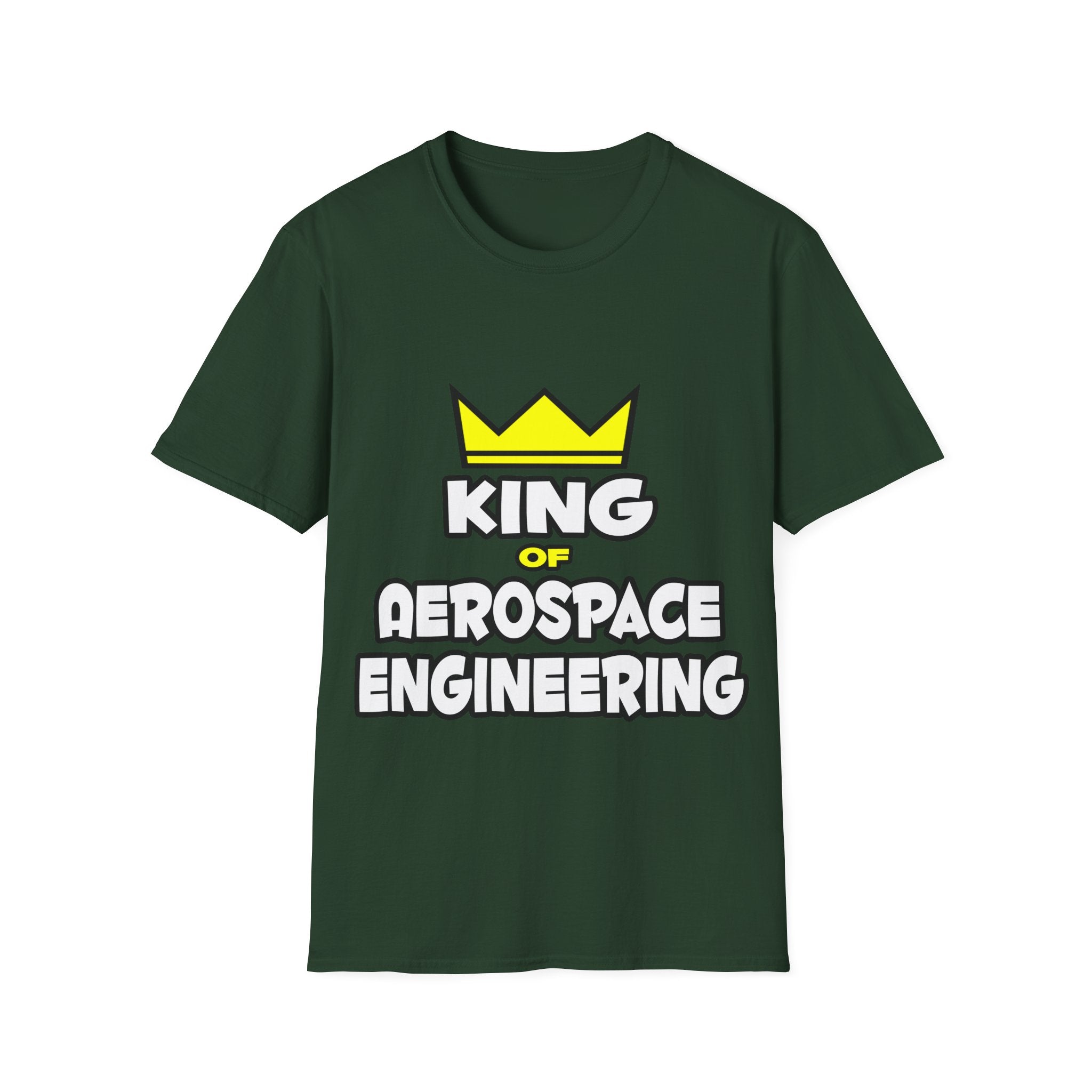 King of Aerospace Engineering - Unisex Softstyle T-Shirt