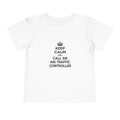 Keep Calm and Call an Air Traffic Controller - Toddler Short Sleeve Tee