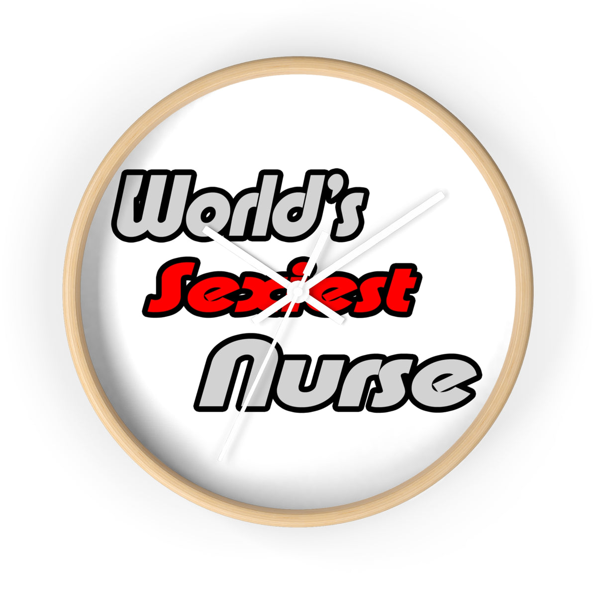 World's Sexiest Nurse - Wall Clock