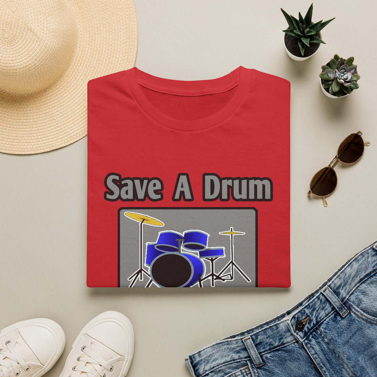 Save a Drum...Bang a Nurse - Unisex Softstyle T-Shirt