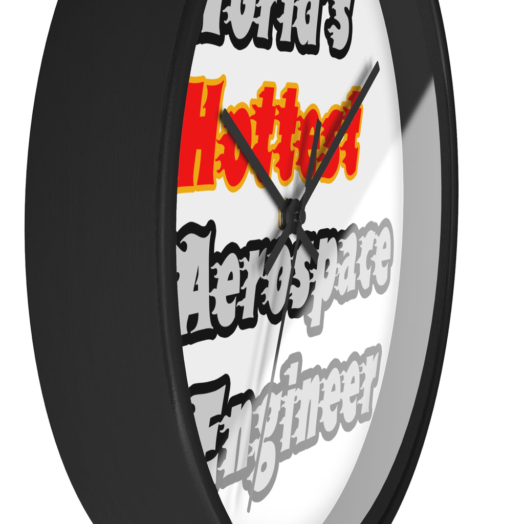 World's Hottest Aerospace Engineer - Wall Clock