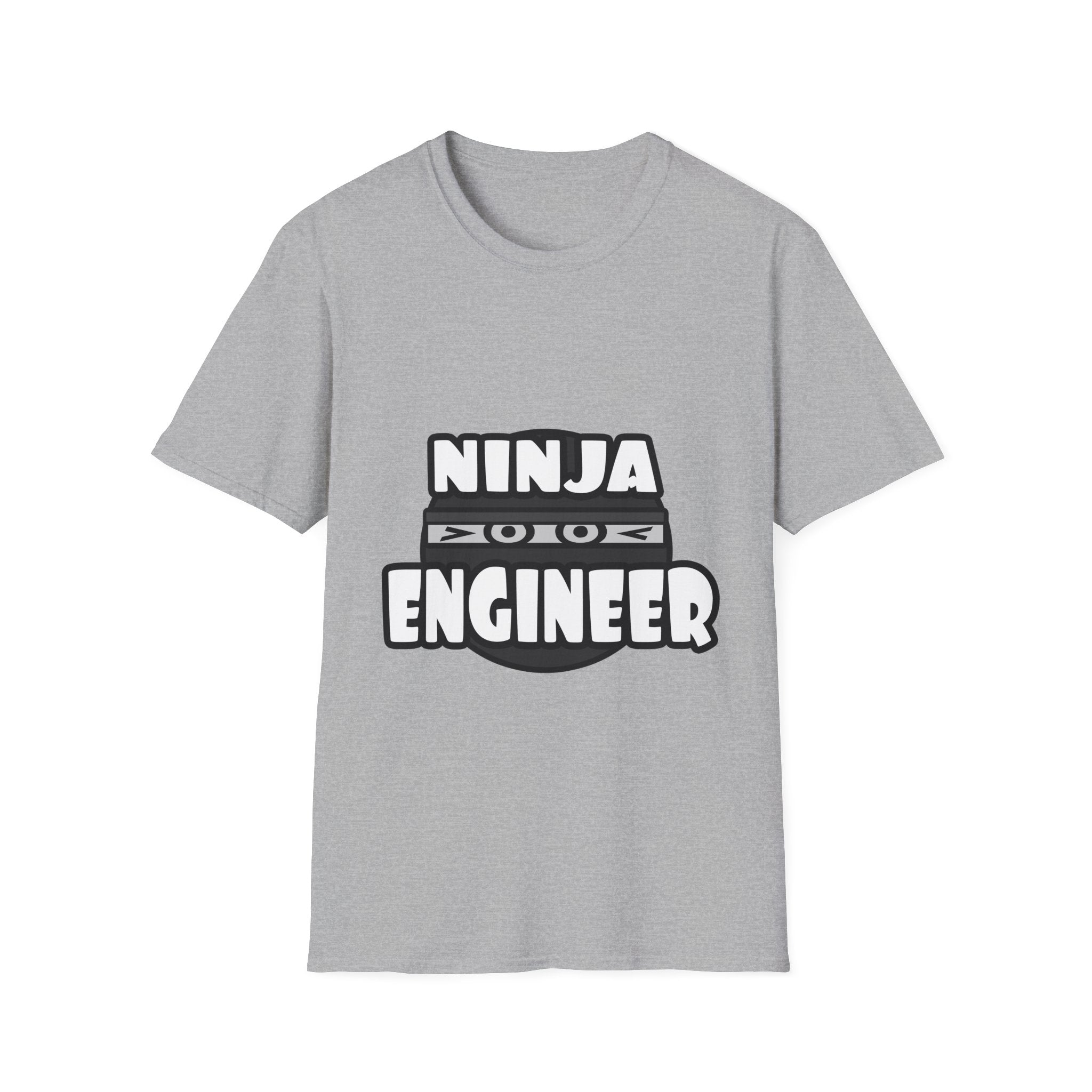 Ninja Engineer (2) - Unisex Softstyle T-Shirt