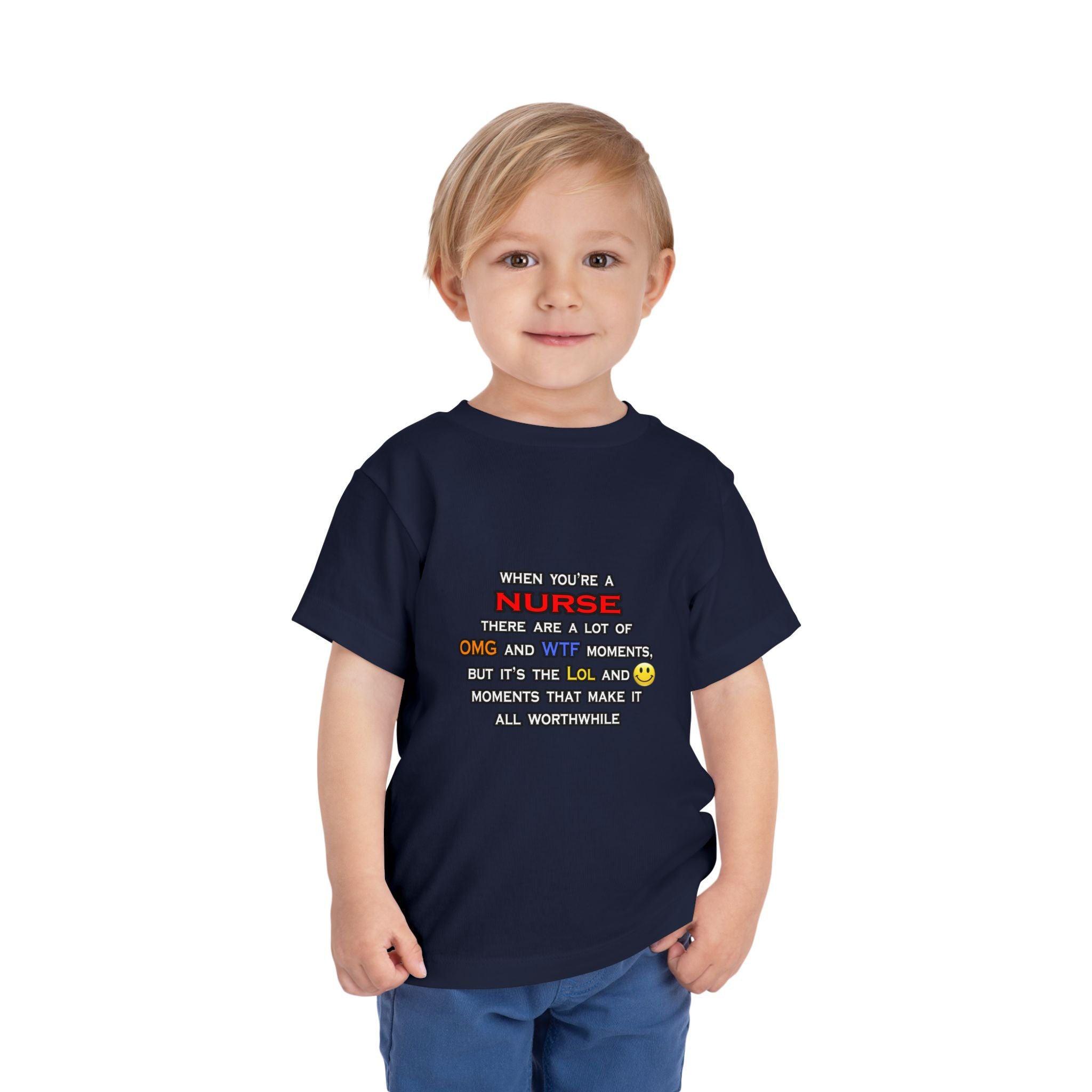 Nurse ... OMG WTF LOL - Toddler Short Sleeve Tee