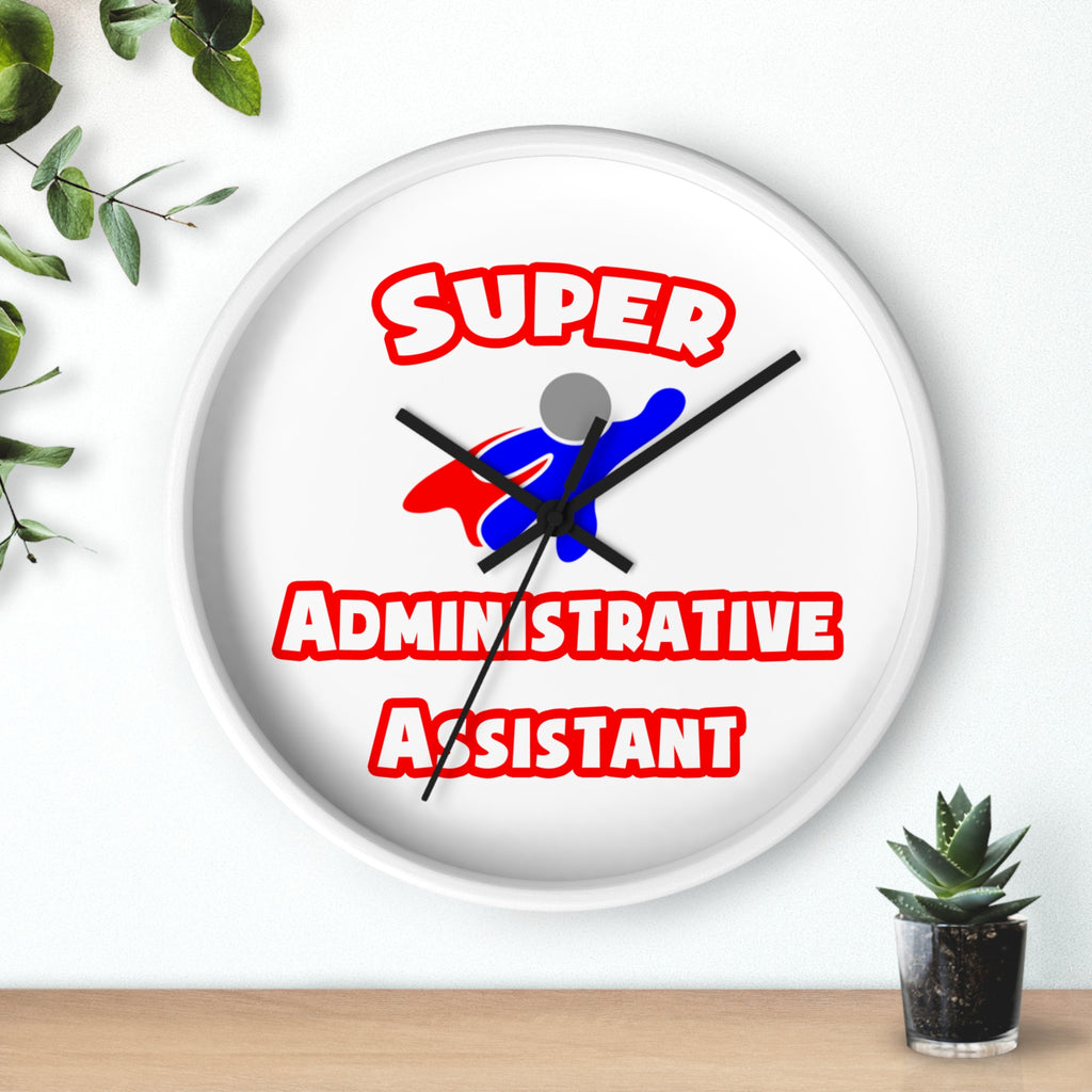 Super Administrative Assistant - Wall Clock