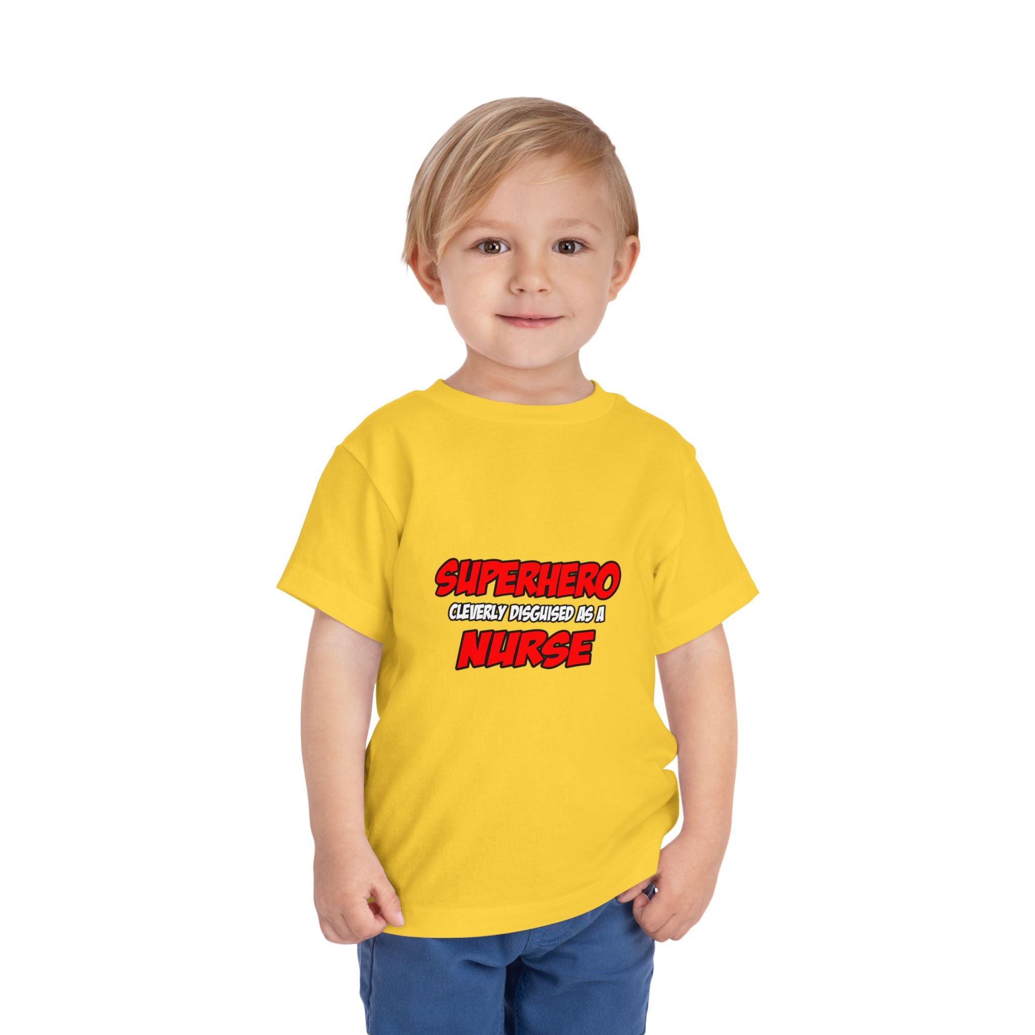 Superhero...Nurse - Toddler Short Sleeve Tee