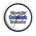 World's Coolest Bartender - Wall Clock