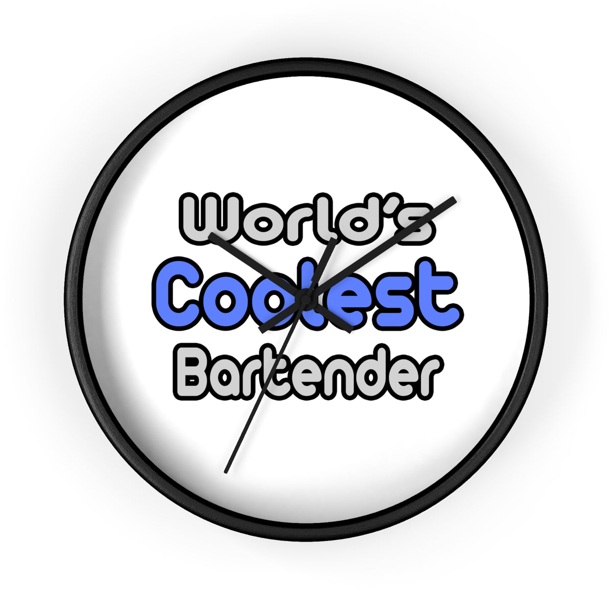 World's Coolest Bartender - Wall Clock