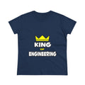 King of Engineering - Women's Midweight Cotton Tee