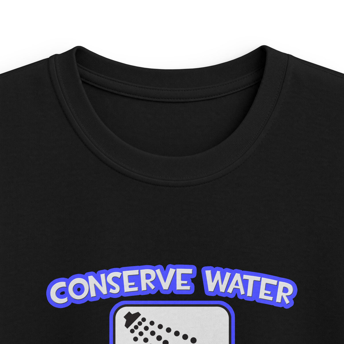 Conserve Water .. Shower With Dental Hygienist - Kids Softstyle Tee