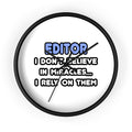 Miracles and Editors - Wall Clock