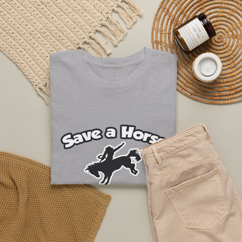 Save a Horse, Ride an Endocrinologist - Unisex Heavy Cotton Tee