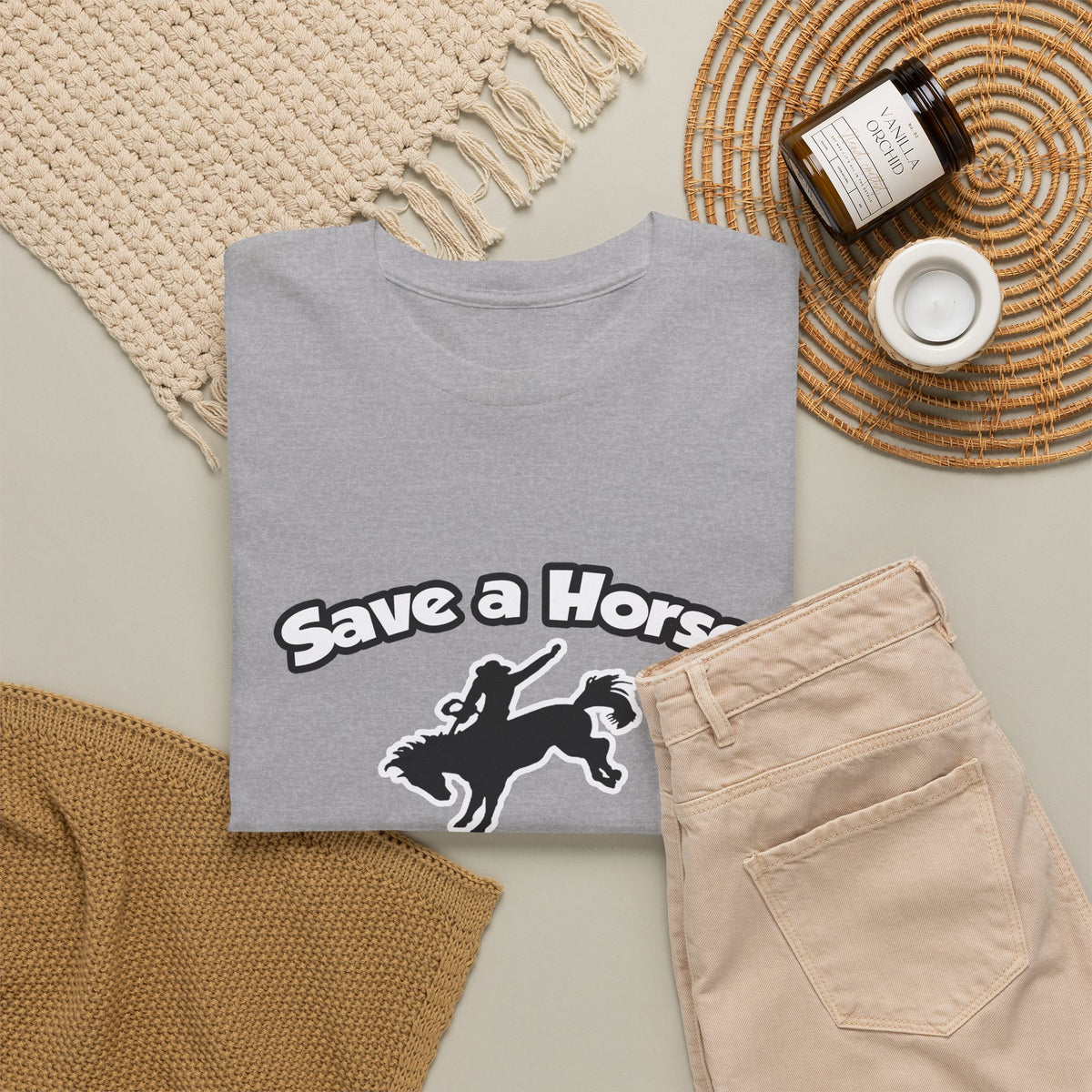 Save a Horse, Ride an Endocrinologist - Unisex Heavy Cotton Tee