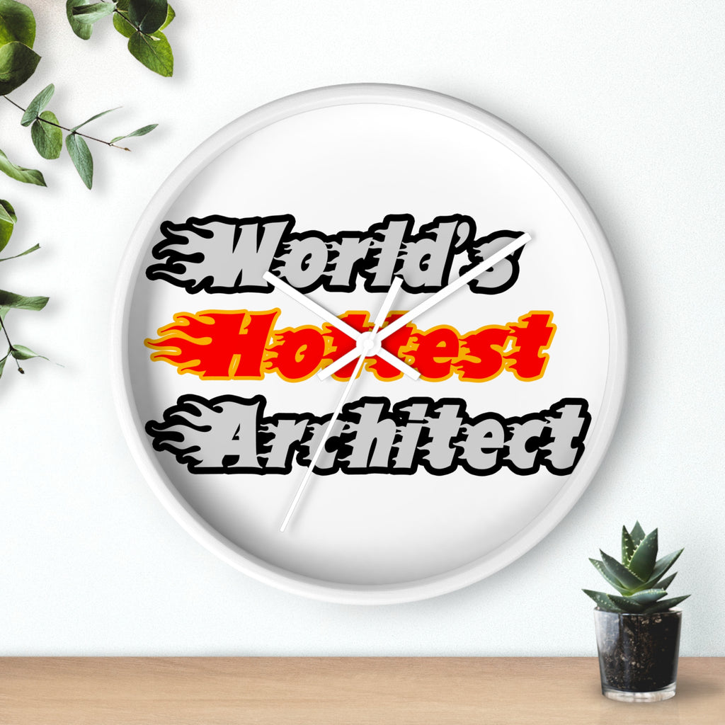 World's Hottest Architect - Wall Clock