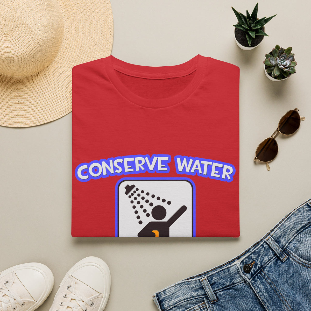 Conserve Water .. Shower With Analytical Chemist - Unisex Softstyle T-Shirt