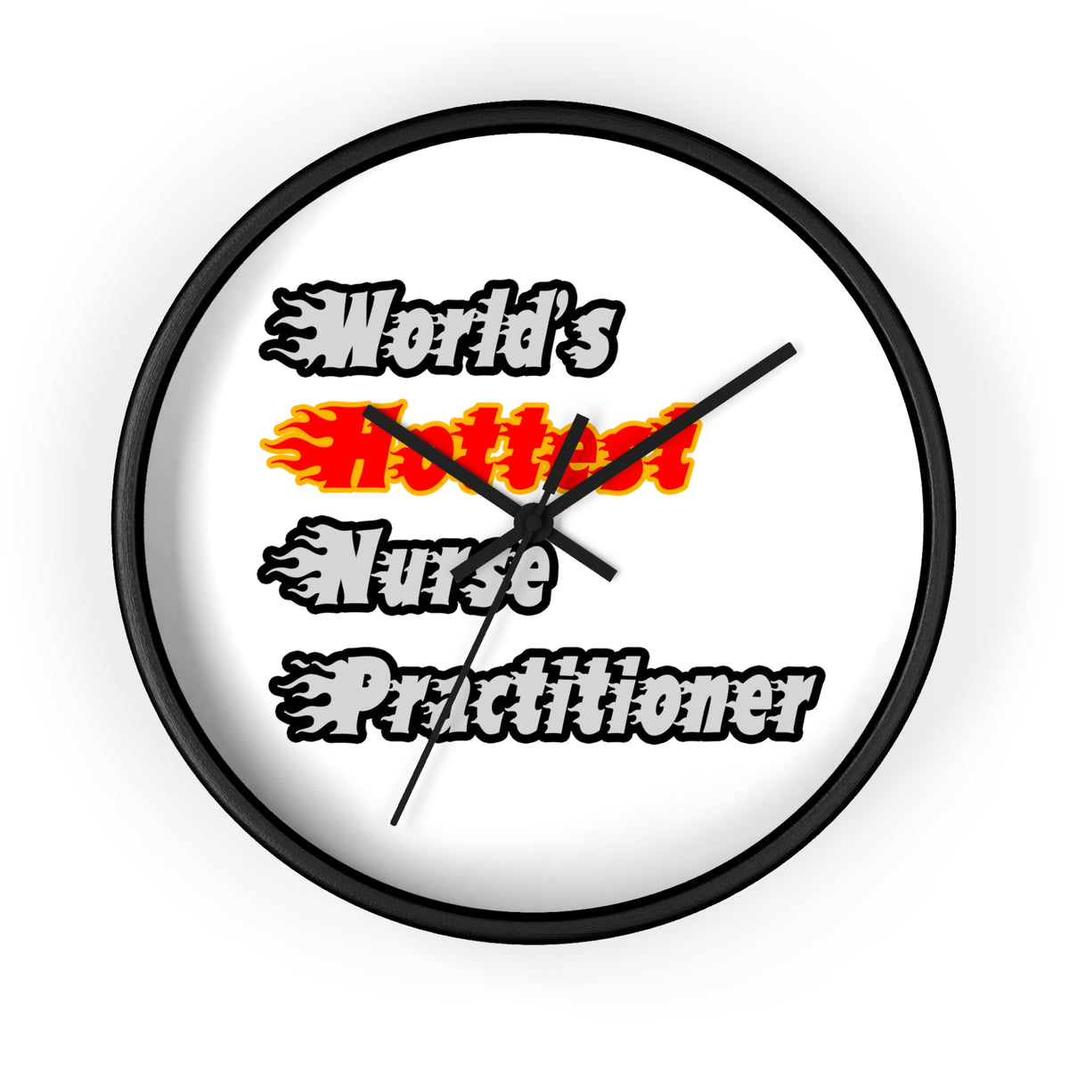 World's Hottest Nurse Practitioner - Wall Clock