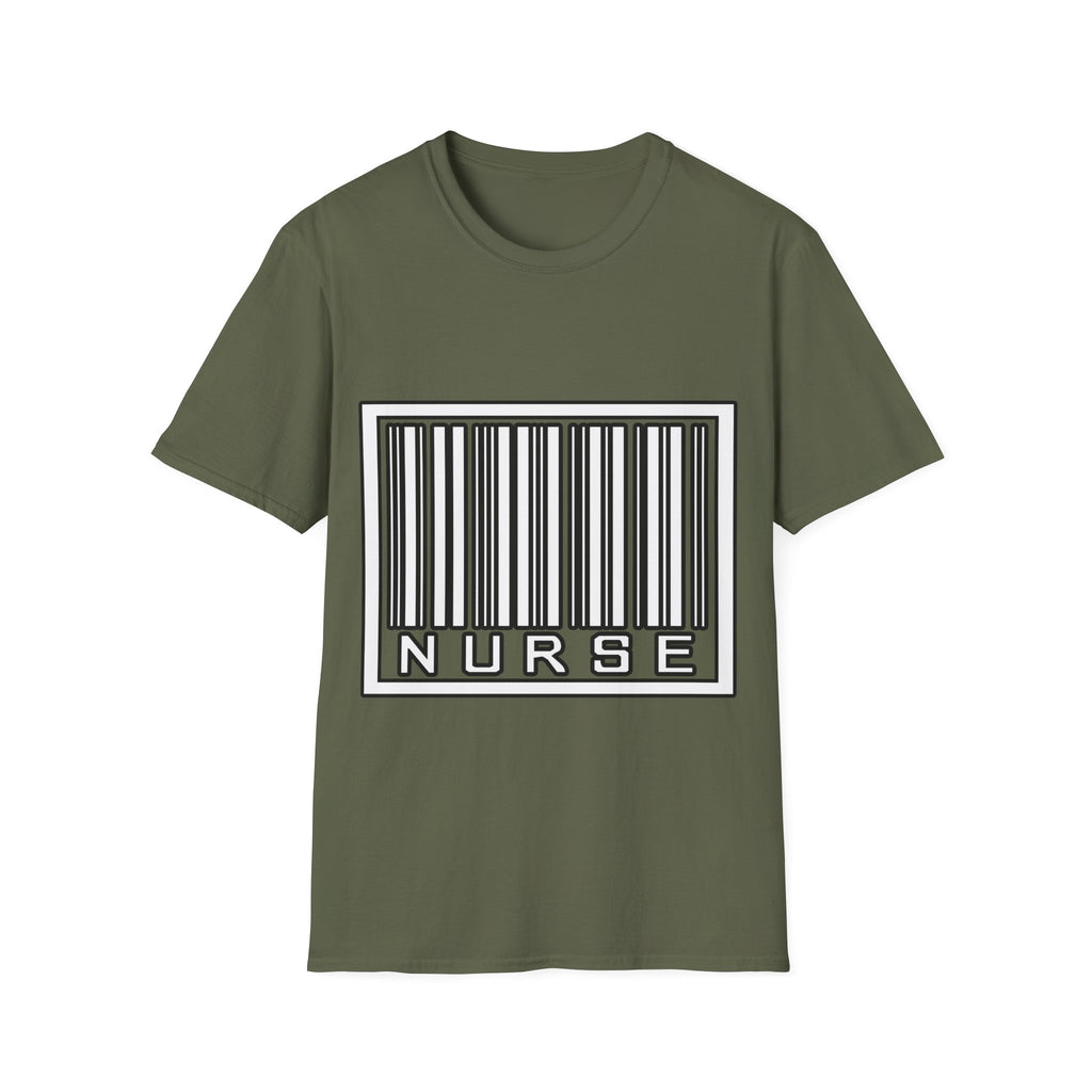 Barcode Nurse - Unisex Softstyle T-Shirt