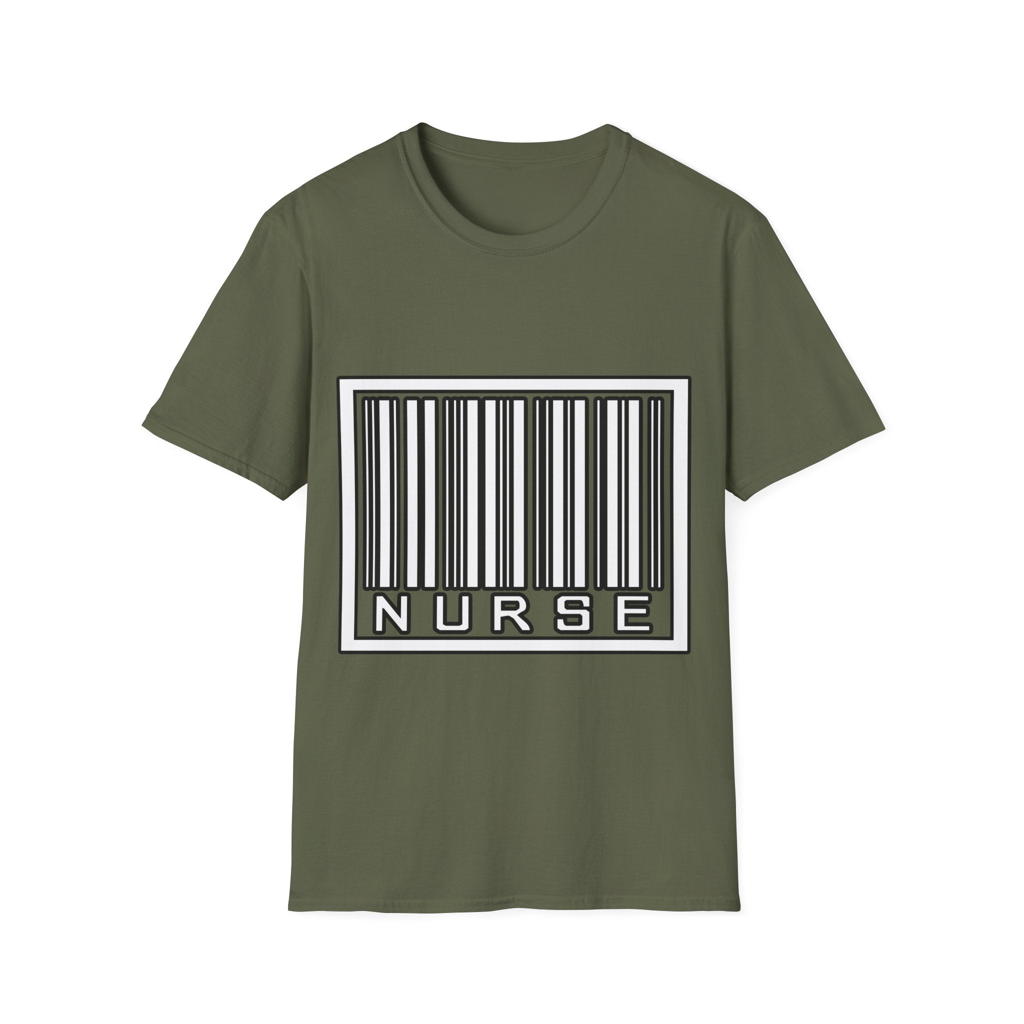 Barcode Nurse - Unisex Softstyle T-Shirt
