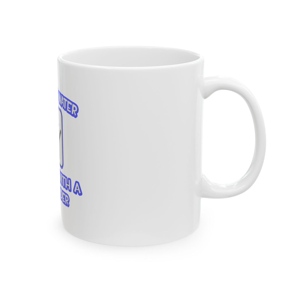 Conserve Water .. Shower With a Bartender - Ceramic Mug, (11oz, 15oz)