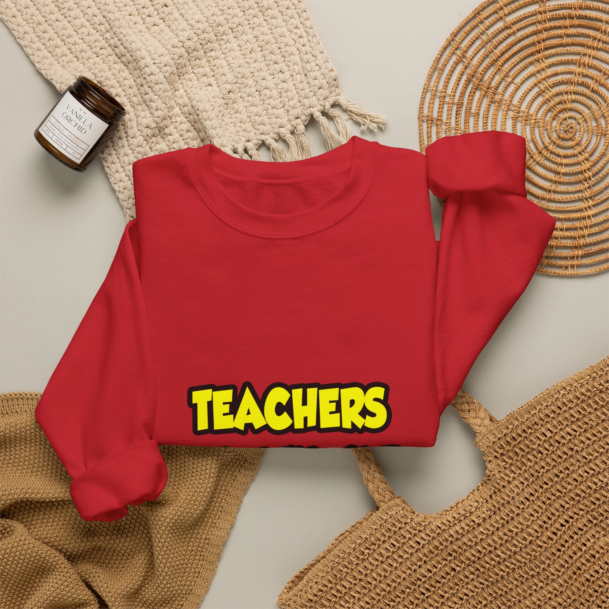 Teachers...Cool Kids of Education World - Unisex Heavy Blend™ Crewneck Sweatshirt