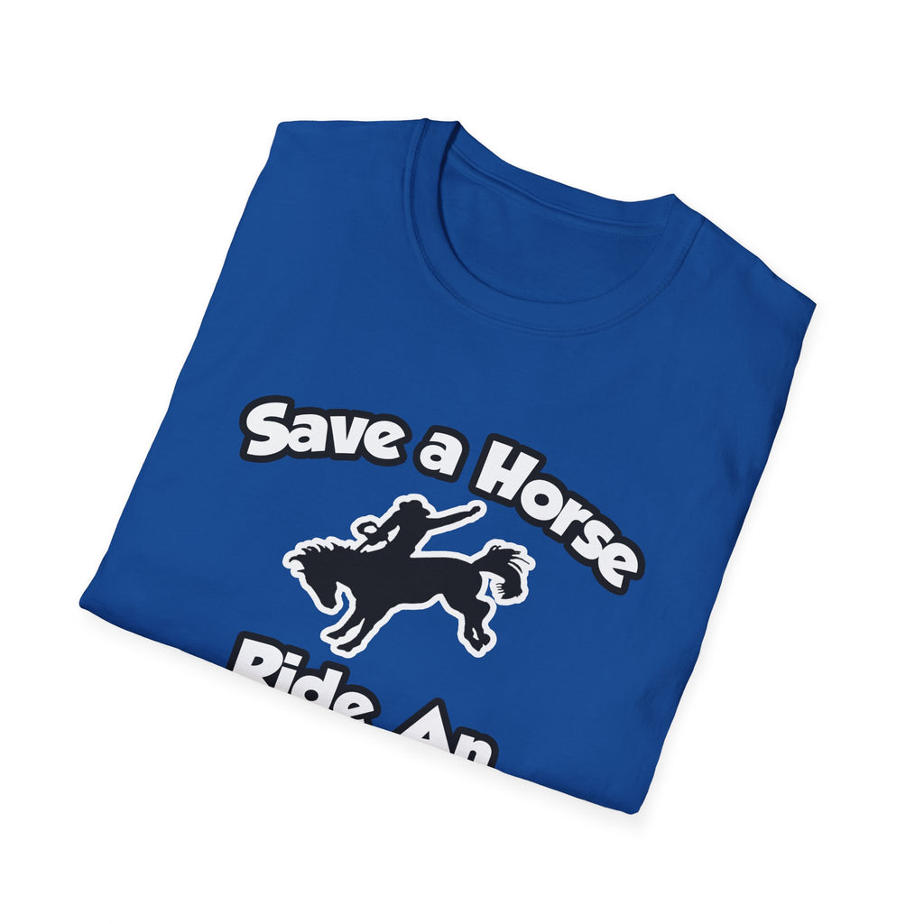 Save a Horse, Ride an Entomologist - Unisex Softstyle T-Shirt