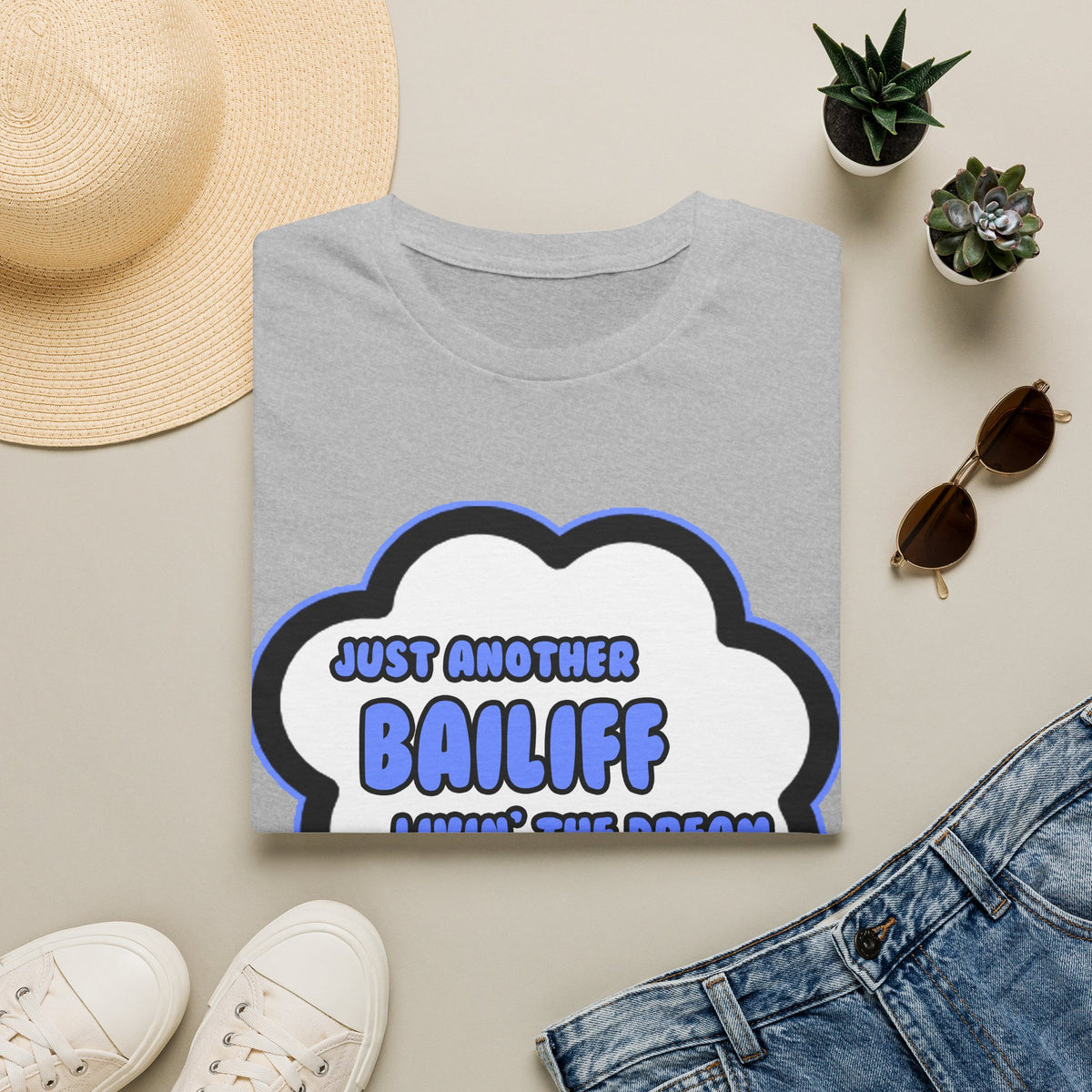 Bailiff .. Livin' The Dream - Unisex Softstyle T-Shirt