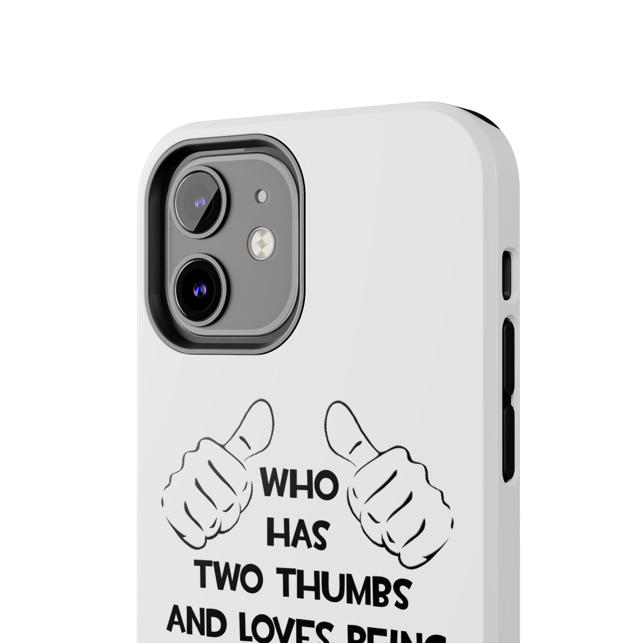 Two Thumbs and Loves Being an Astronomer - Tough Phone Cases