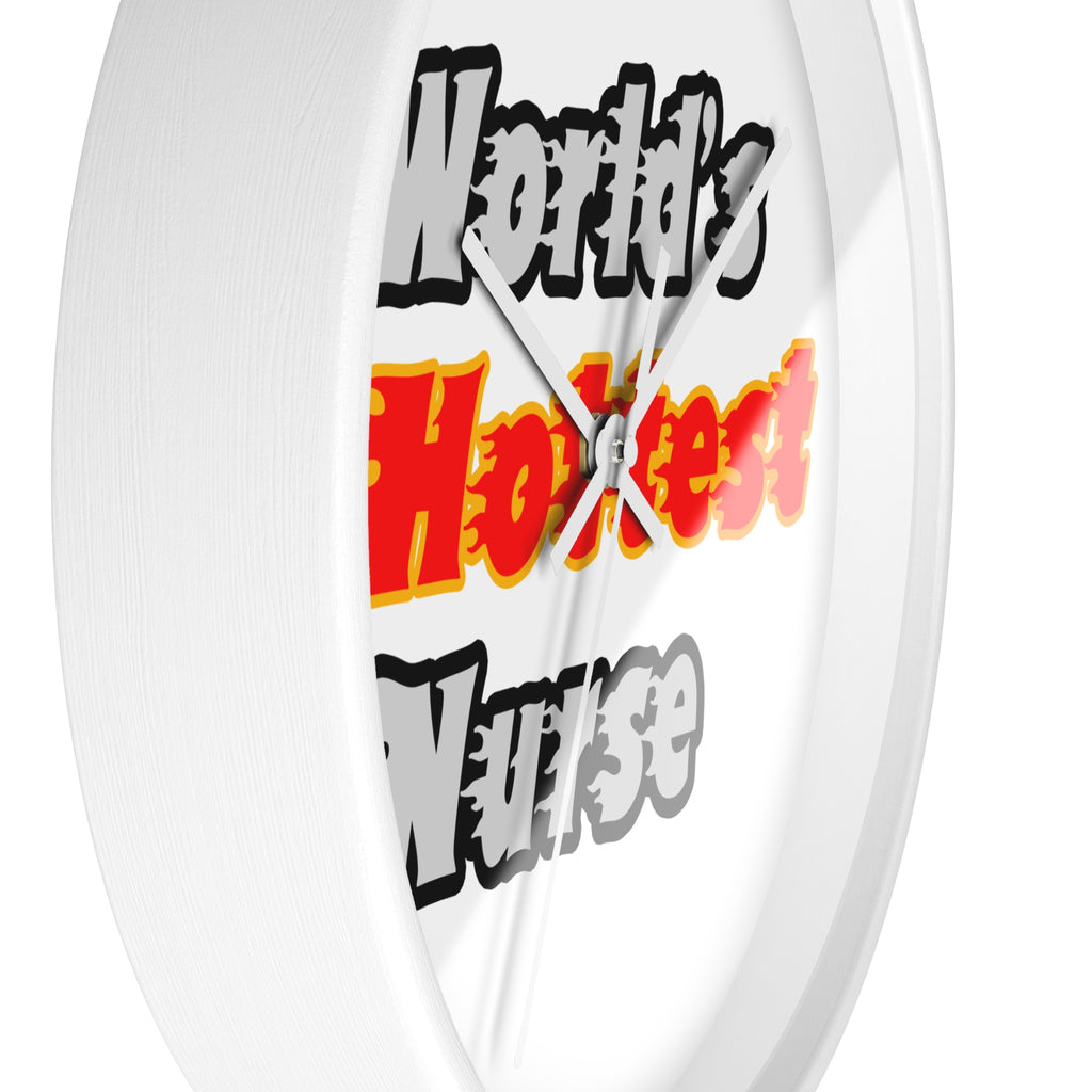 World's Hottest Nurse - Wall Clock
