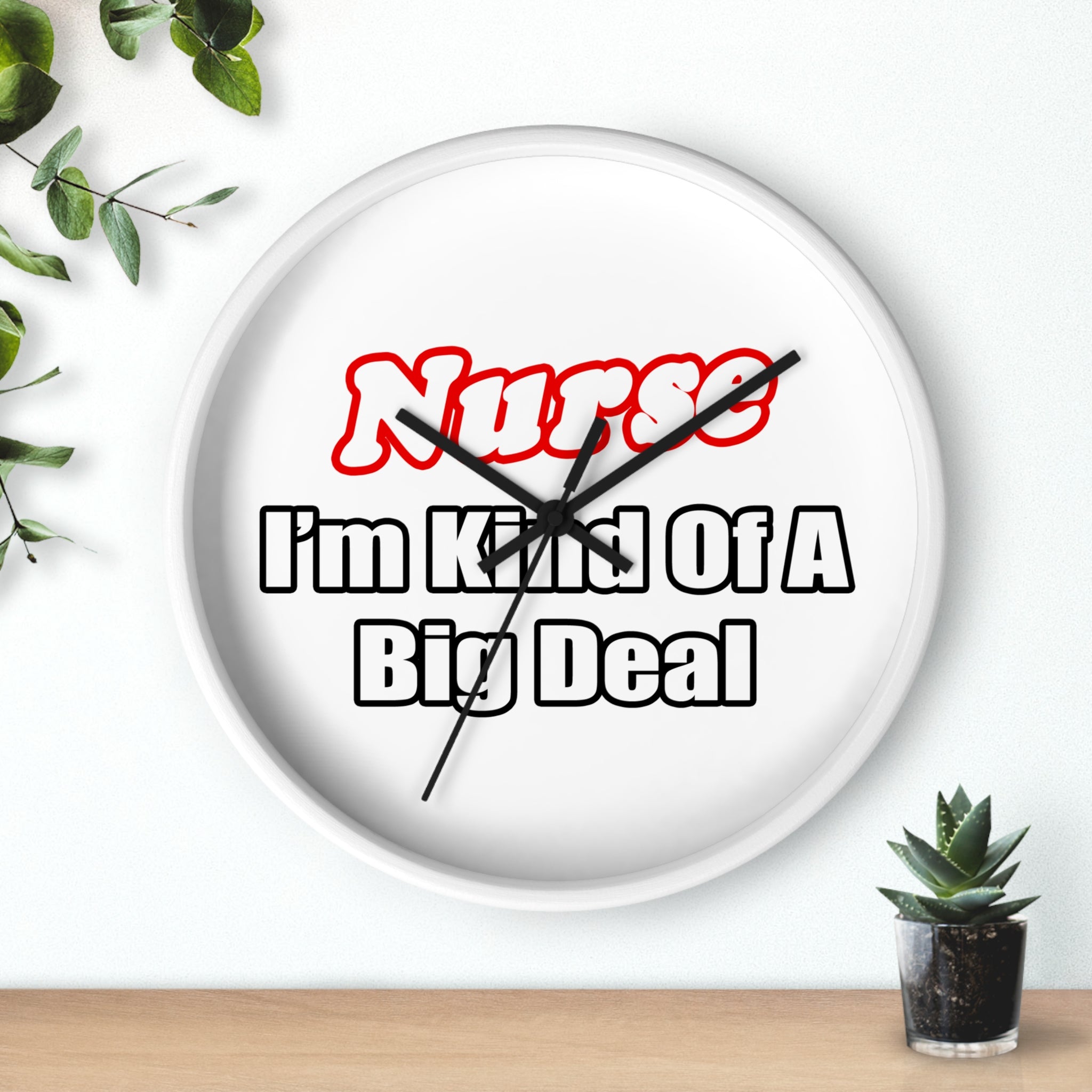 Nurse Big Deal - Wall Clock
