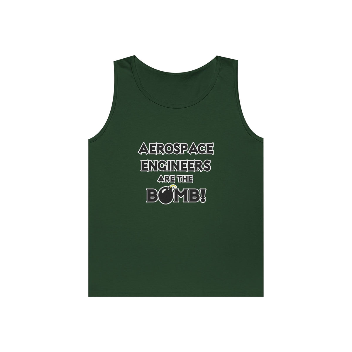 Aerospace Engineers Are The Bomb! - Unisex Heavy Cotton Tank Top