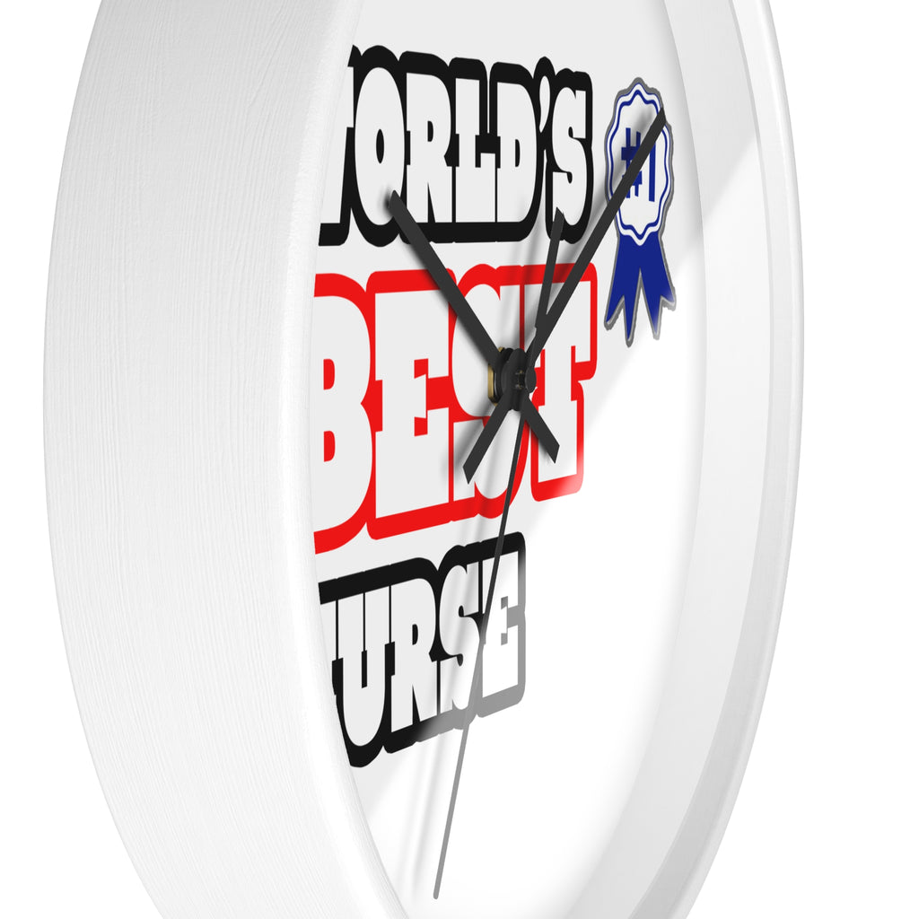 World's Best Nurse - Wall Clock