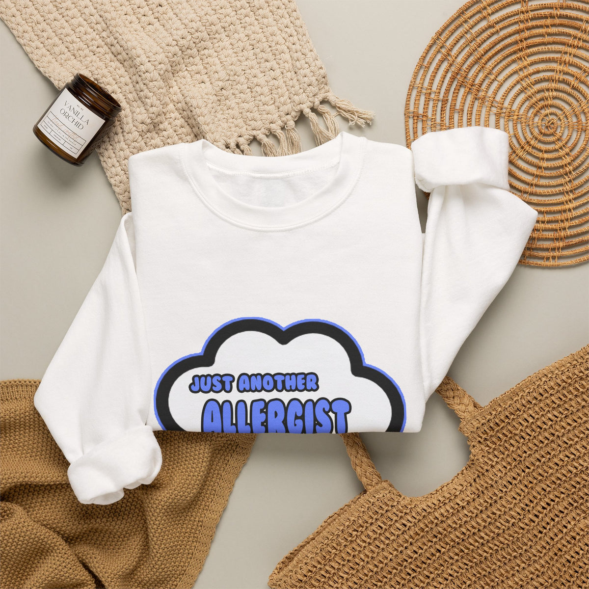 Allergist .. Livin' The Dream - Unisex Heavy Blend™ Crewneck Sweatshirt