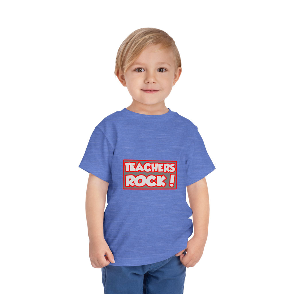 Teachers Rock! - Toddler Short Sleeve Tee