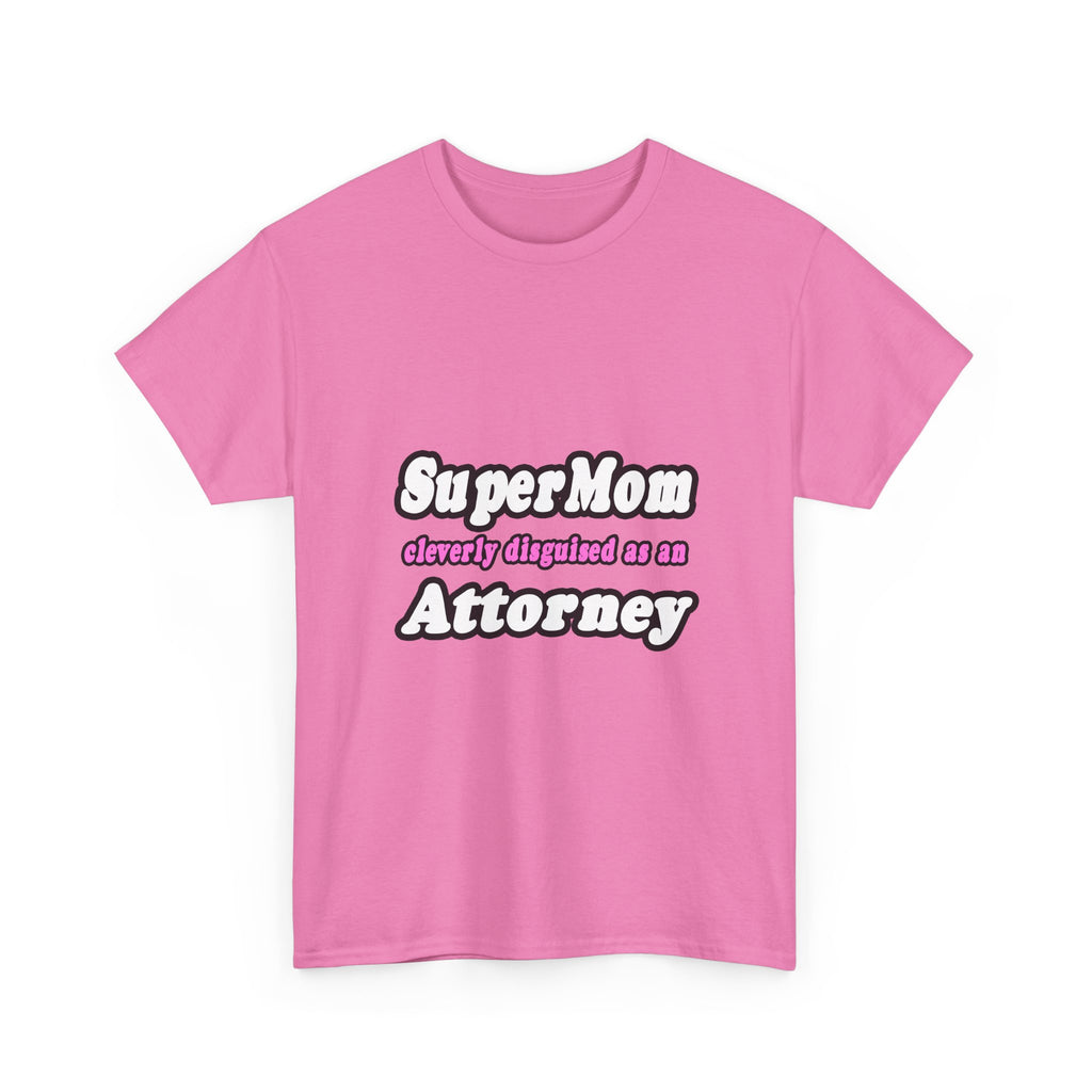 SuperMom Attorney - Unisex Heavy Cotton Tee