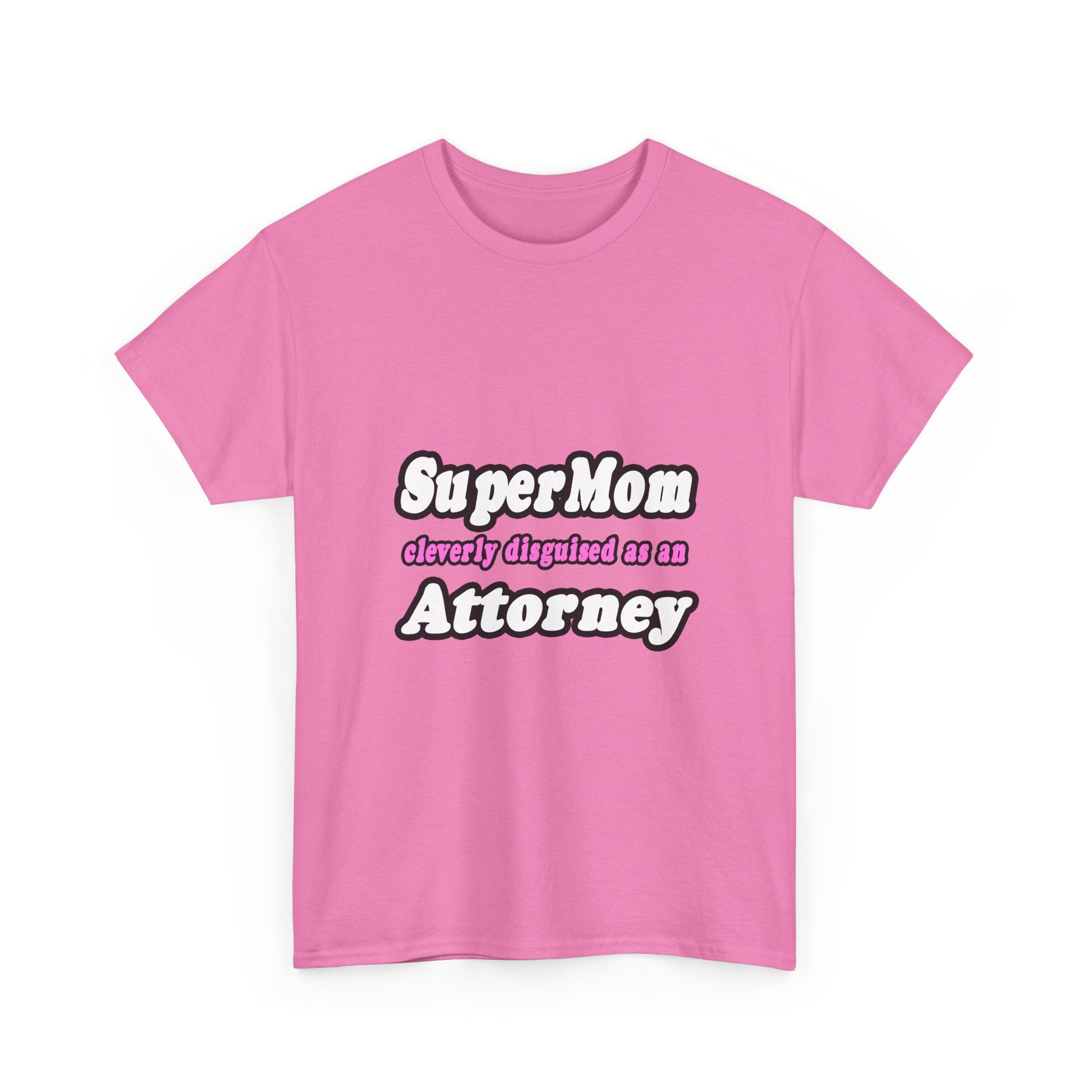 SuperMom Attorney - Unisex Heavy Cotton Tee