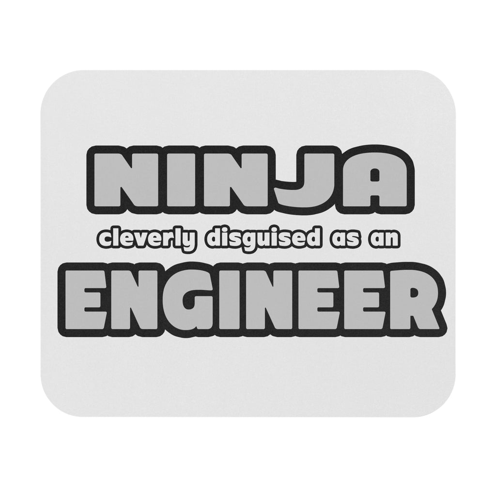 Ninja Cleverly Disguised As An Engineer - Mouse Pad (Rectangle)