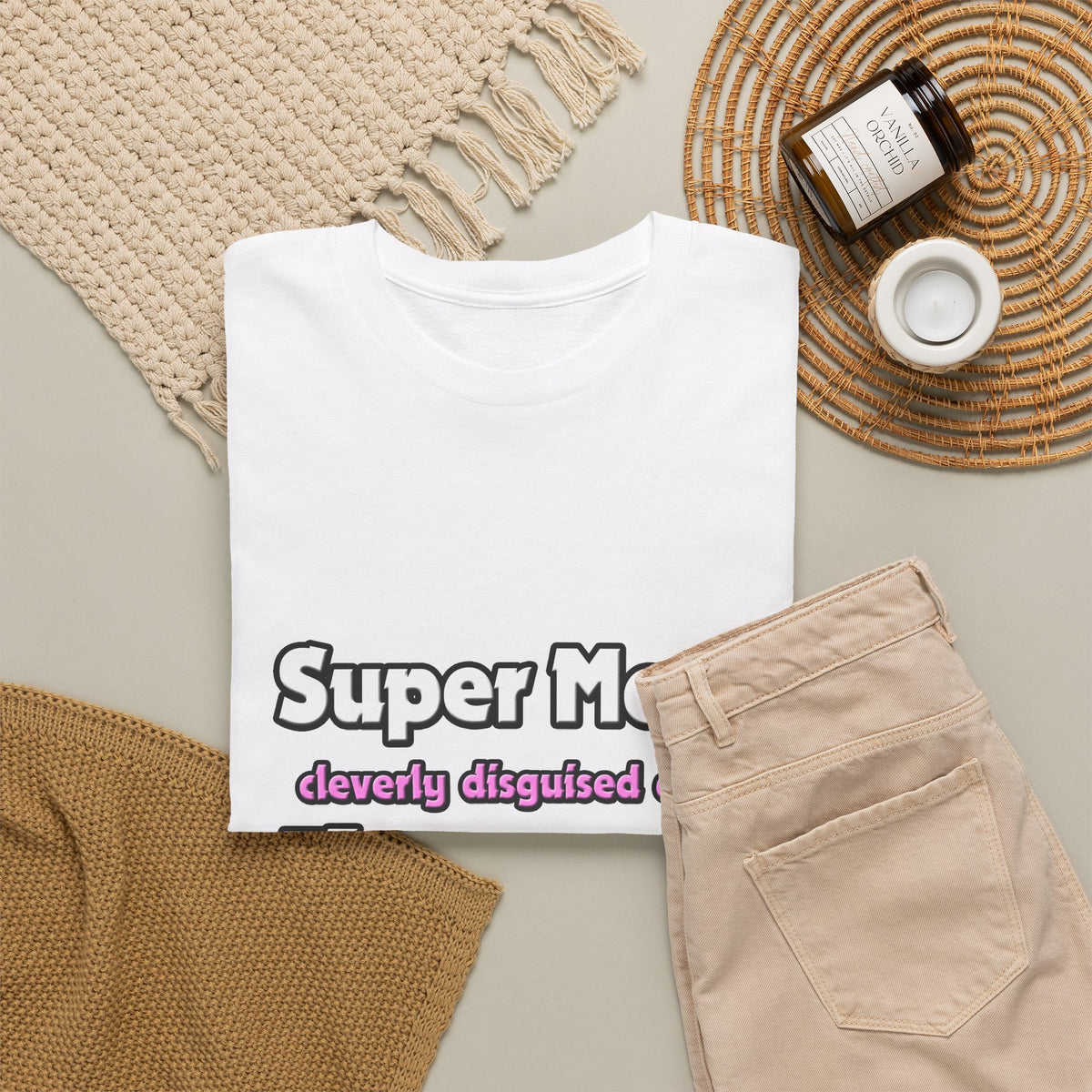 Super Mom ... Farmer - Unisex Heavy Cotton Tee