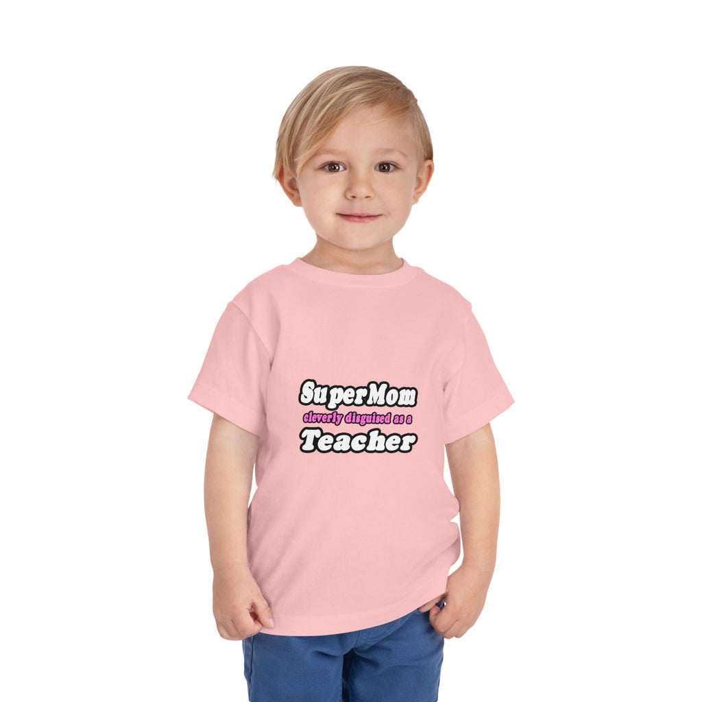 supermom teacher - Toddler Short Sleeve Tee