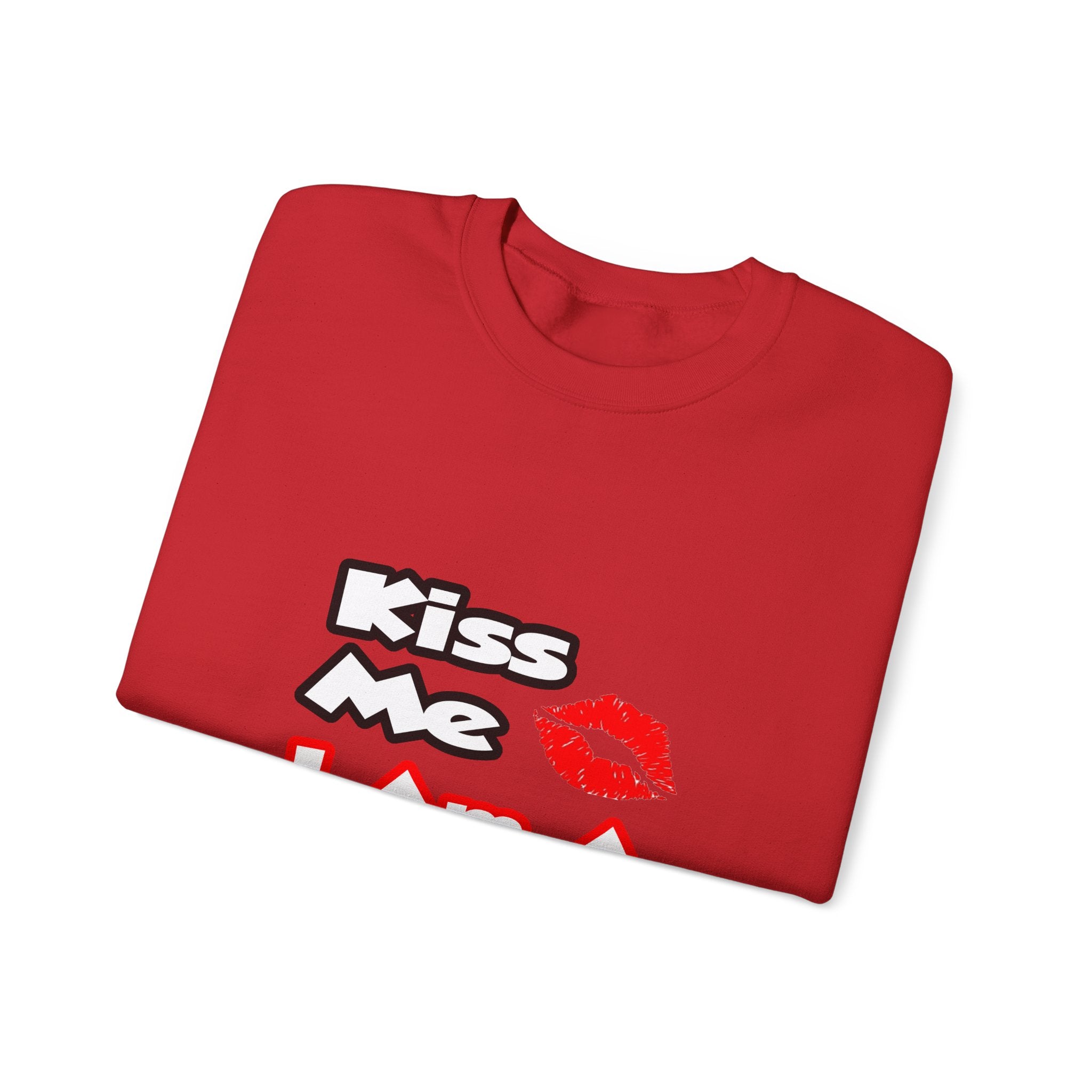 Kiss Me...I Am A Nurse - Unisex Heavy Blend™ Crewneck Sweatshirt