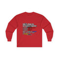 How To Make an Aerospace Engineer - Unisex Ultra Cotton Long Sleeve Tee