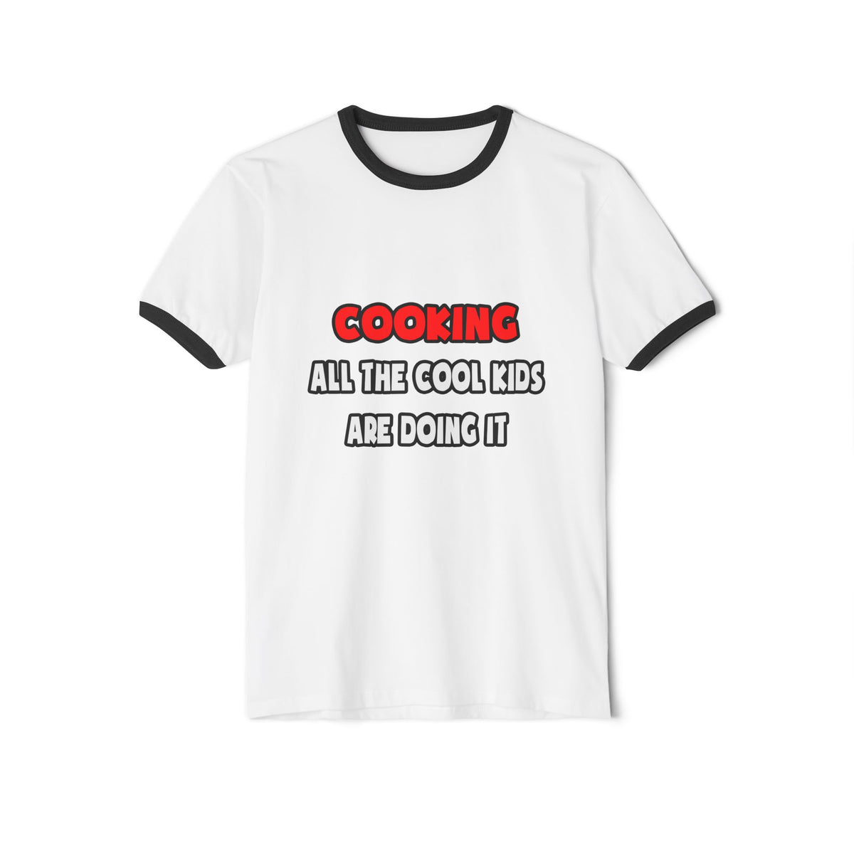 Funny Chef Shirts and Gifts - Unisex Cotton Ringer T-Shirt