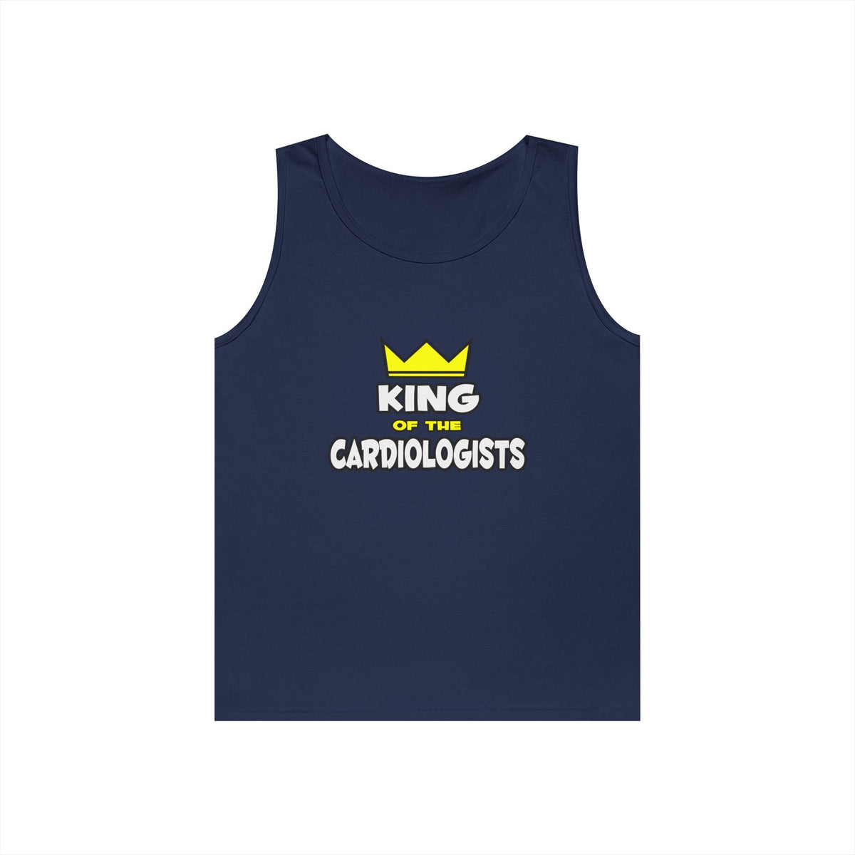 King of the Cardiologists - Unisex Heavy Cotton Tank Top