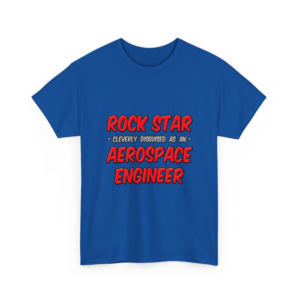 Rock Star...Aerospace Engineer - Unisex Heavy Cotton Tee