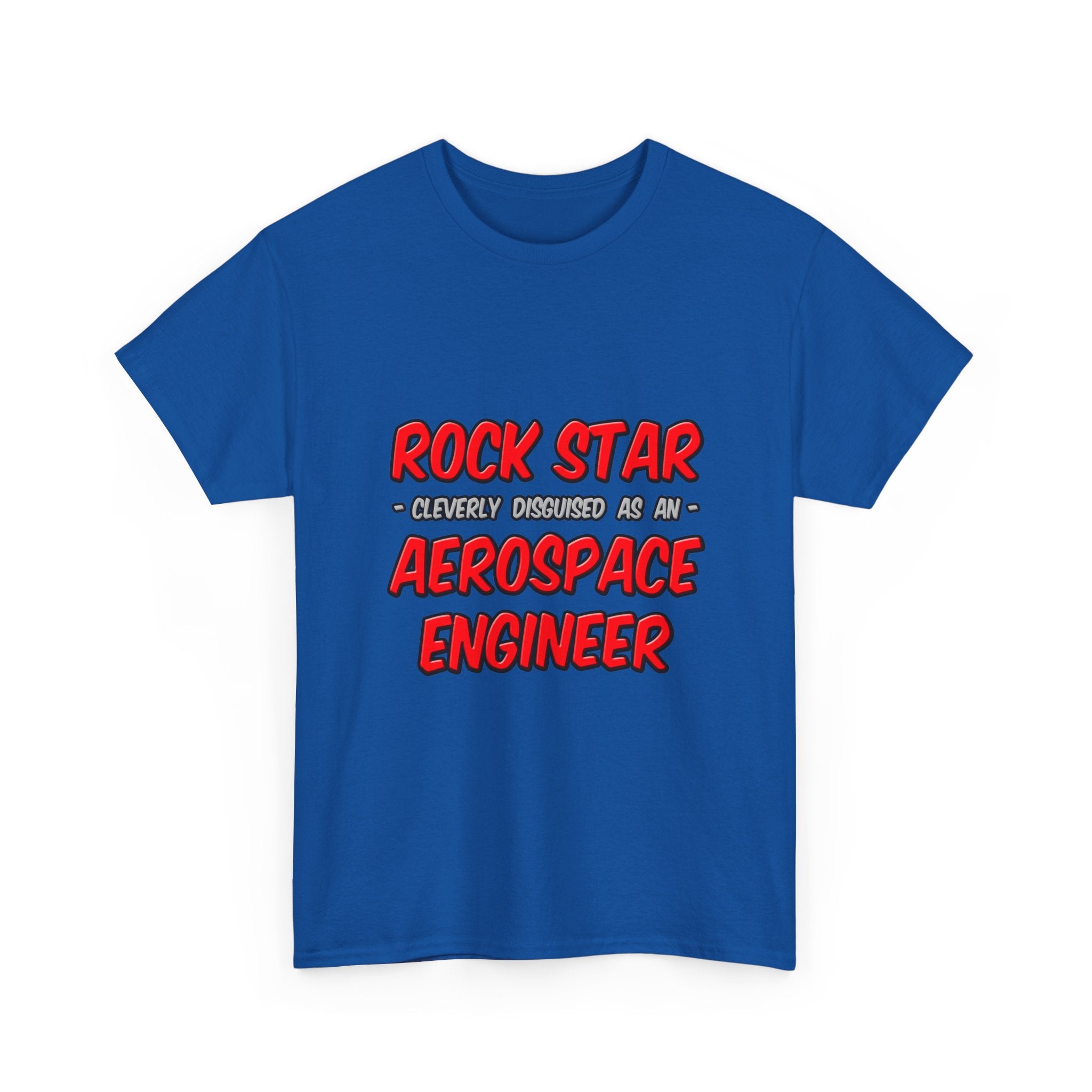 Rock Star...Aerospace Engineer - Unisex Heavy Cotton Tee