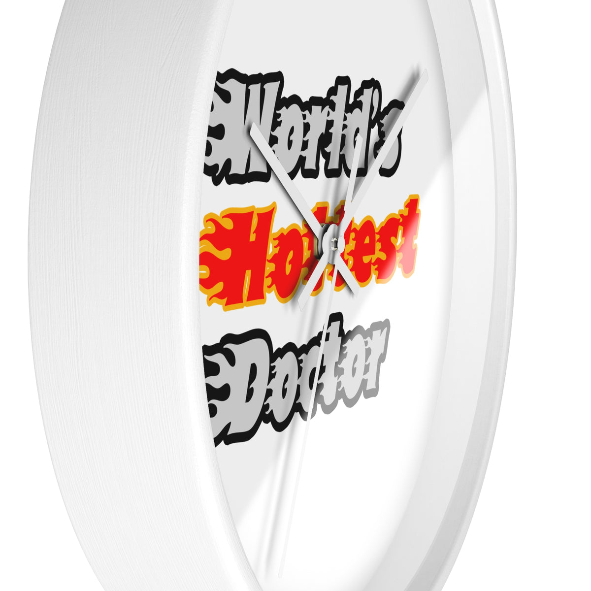 World's Hottest Doctor - Wall Clock