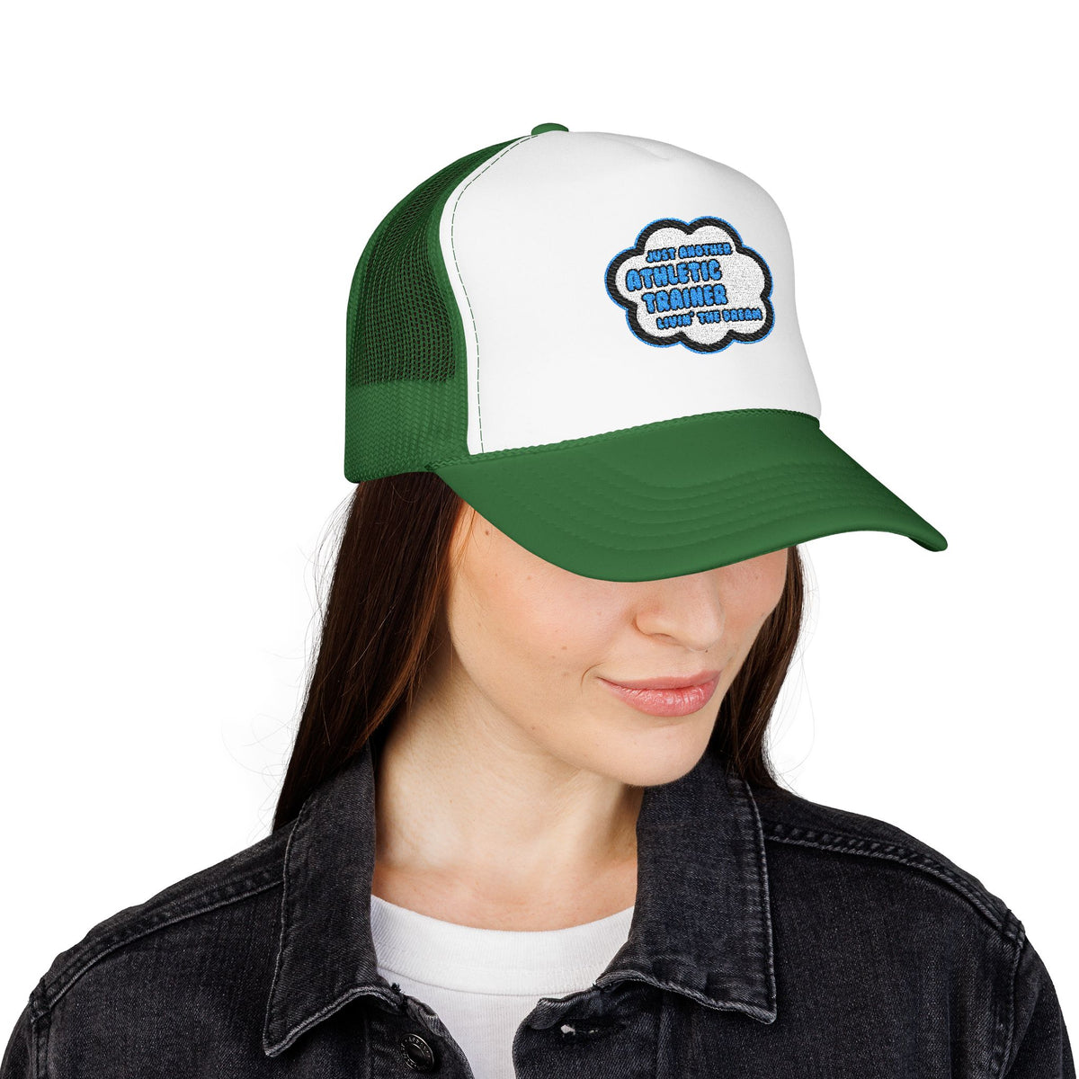 Athletic Trainer .. Livin' The Dream - Foam Trucker Hat