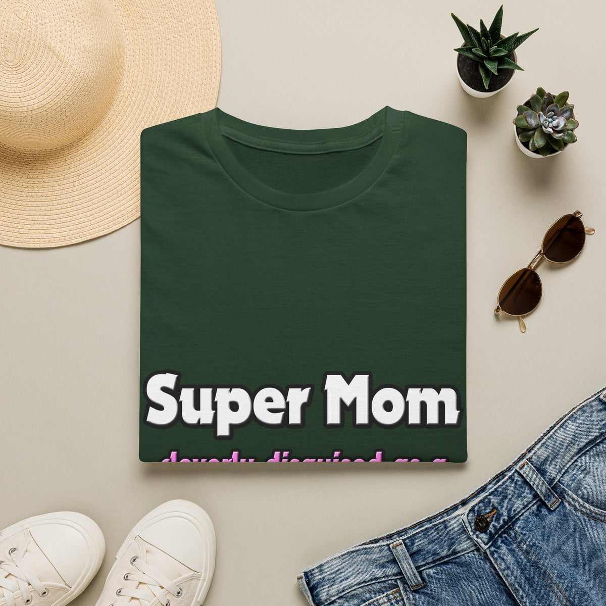 Super Mom ... Nurse - Unisex Softstyle T-Shirt