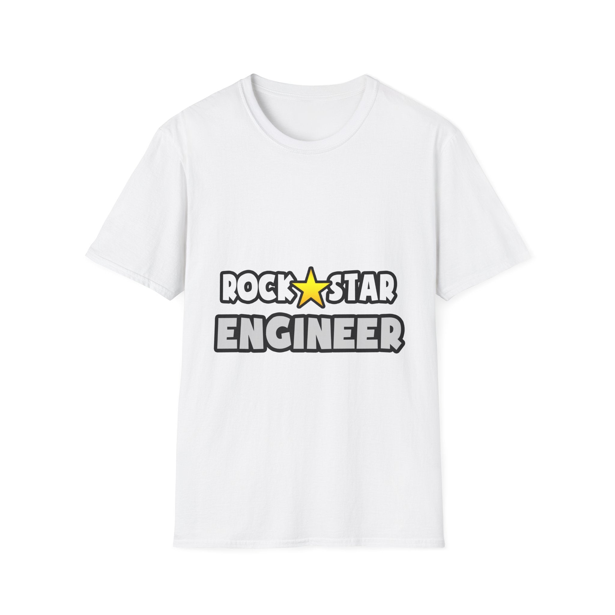 Rock Star Engineer (2) - Unisex Softstyle T-Shirt