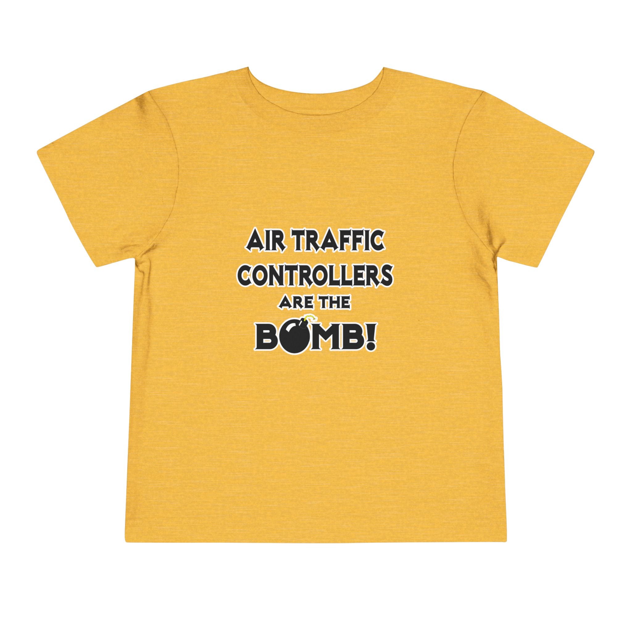Air Traffic Controllers Are The Bomb! - Toddler Short Sleeve Tee