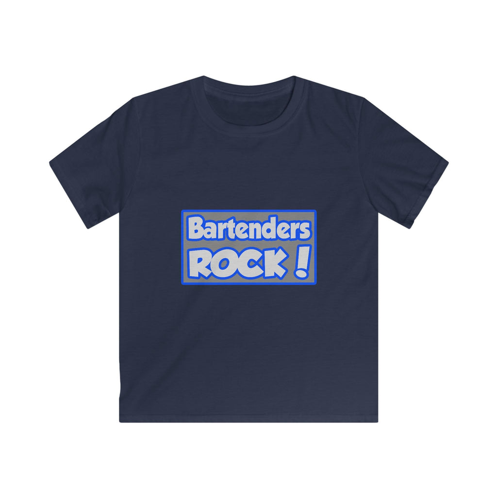 Bartenders Rock! - Kids Softstyle Tee