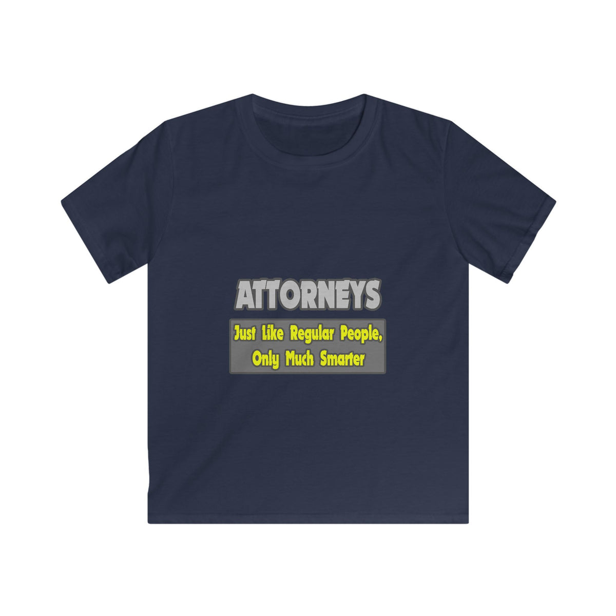 Attorneys...Smarter - Kids Softstyle Tee